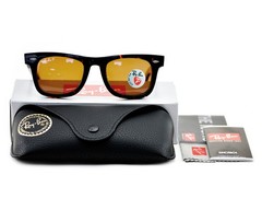 Ray-Ban Sunglasses RB2140 Original Wayfarer Tortoise Frame Brown Lenses 50mm