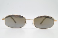 Sunglasses Faberge FB 515 /20 6050 gold black oval sunglasses eyewear New
