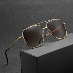 New Fashion Men Sunglasses Pilot Classic Driving Sun Glasses Metal Frame Mirror