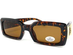 Men CLASSIC Vintage Retro Hip Hop Style SUNGLASSES Tortoise Frame Gold Medallion