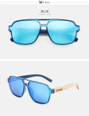 Oi Wood Sunglasses for Men Wood Sun Glasses Man Eyeglasses Polarizing Glasses.