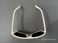 New NOS Authentic 80’s Vintage BOLLE 553 Sunglasses White Nylon – Made in France