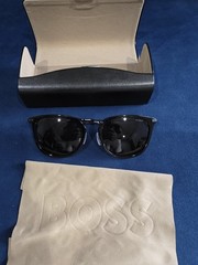 Hugo Boss Men’s Sunglasses Boss 1287/F/Sk 0086 Havana 56/21/150 Black Made China