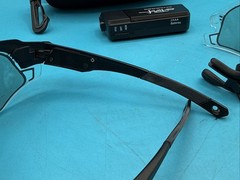 Untested CTRL MS1 e-Tint Clear/Smoke Lens Regular Sunglasses MS02-Kit FOR PARTS