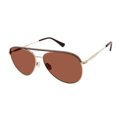 Isaac Mizrahi NY 36206 BR Brown Size 61 Sunglasses