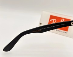 Ray-Ban New Wayfarer RB2132 Sunglasses Matte Black Frame G-15 Green Lens 55mm