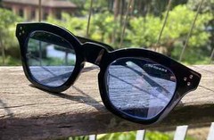Vintage Blue sunglasses Men’s Solid Black glasses Women’s blue sunglasses UV400