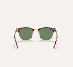 Ray-Ban ClubMaster RB3016 Tortoiseshell/Gold Green Lenses Unisex Sunglasses