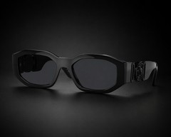 VERSACE VE4361 536087 53mm Black Dark Grey Unisex Sunglasses