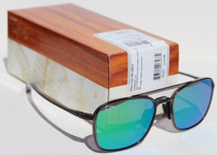 MAUI JIM Keokea POLARIZED Sunglasses GM447-11 Translucent Grey/Maui Green NEW