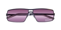 NEW MYKITA HUGO SUNGLASSES 60-12-135 RECTANGULAR GERMANY PURPLE FULL-RIM METAL &