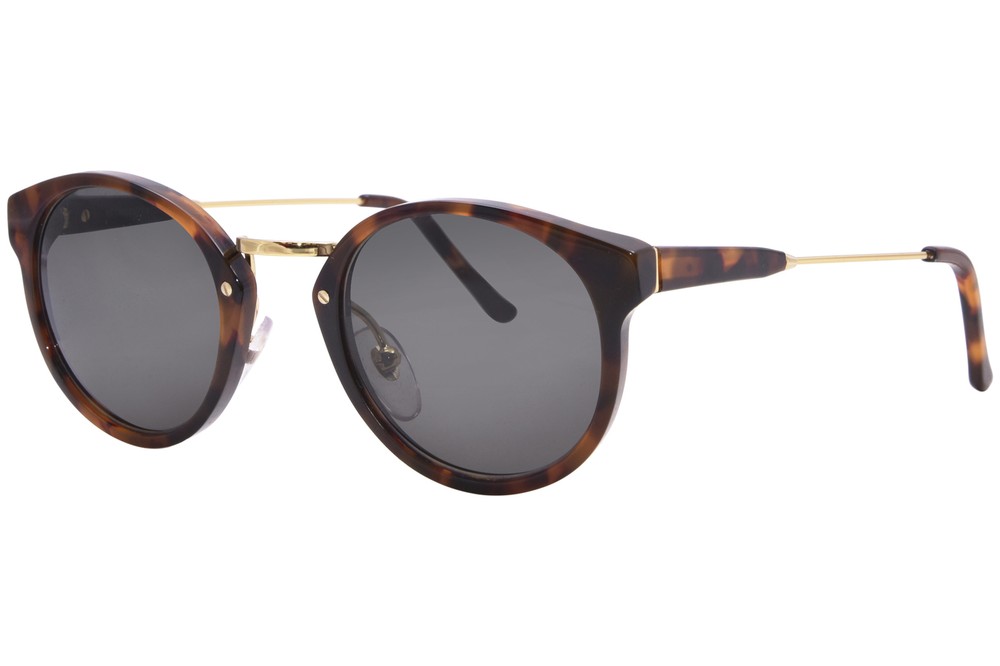 RetroSuperFuture Panama D4R/R SP15 Sunglasses Havana/Gold/Solid Grey Lenses 47mm