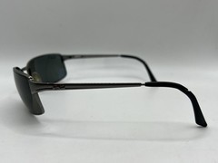 Ray Ban RB 3269 004/58 Gunmetal Grey Polarized Sunglasses Chipped Lenses Italy