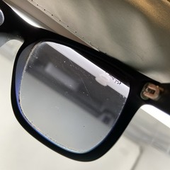 Ray-Ban JUSTIN RB4165 622/T3 MATTE BLACK W/ GRAY POLARIZED LENS SUNGLASSES O906