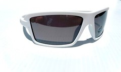 NEW Oakley CABLES Matte White PRIZM BLACK POLARIZED Lens Sunglass 9129-14