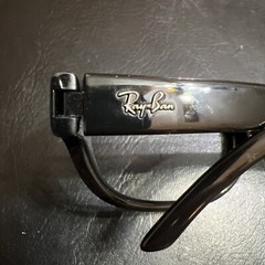 Ray Ban Italy RB 4033 601 3N Polished Black Plastic Sunglasses Frame VG47