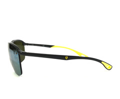 Ray-Ban x Scuderia Ferrari Sunglasses RB4302-M F624/H1 Dark Gray w Silver Mirror