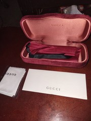 Gucci 0062S_003 Grey Gradient Lens Pilot Sunglasses – Green/Gold