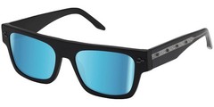 Revo NRGY by J Balvin Kepler Polarized Flat Top Rectangle Sunglasses