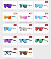 KDEAM Polarized Sports Sunglasses for Men/Women Cycling Fishing Driving Glasses