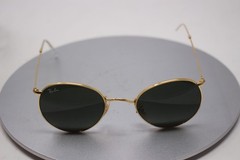 Ray-Ban RB 3447 Round Metal Sunglasses Full Rim Frame Only Golden 50-21-145