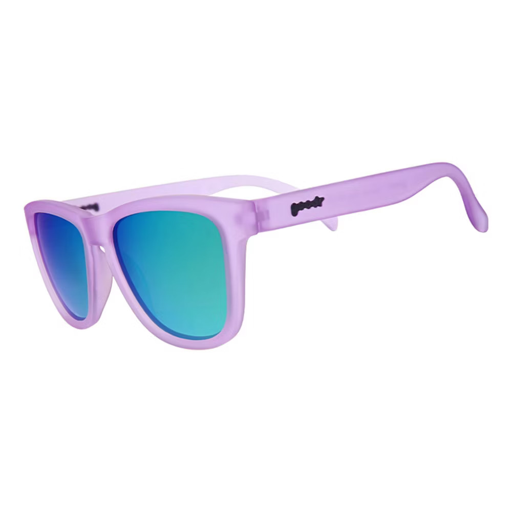 goodr Adult Lilac It Like That!!! Plastic Rectangle Sunglasses – Purple