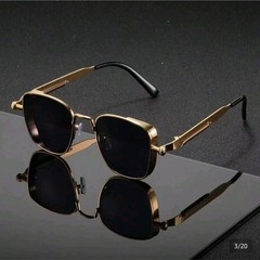 Lightweight Multi-Functional Business Elegant Metal Square Fashion Glasses