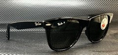 RAY BAN RB2140 901 58 Black Square Unisex 54 mm Polarized Sunglasses