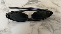 Maui Jim Sunglasses MJ432-2M RED SANDS 59-17-140 Green Lenses Black Frame- FR SH