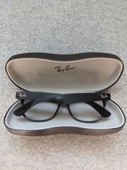 Ray Ban NEW WAYFARER RB2132 901 55-18 Black Frame Only With Case