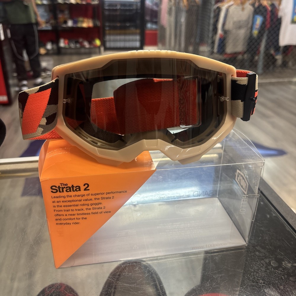 100% Strata 2 Forecast Goggles – Black 2 50422-102-10
