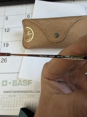 RAY BAN RB3758 Ari Gold Green 54 mm Sunglasses With Case