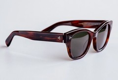 Oliver Peoples OV5490SU Eadie Red Tortoise Rectangle Polarized Green Lens 51mm