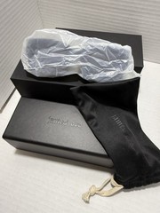 New James Oro “Icon” sunglass matte black/ black lens