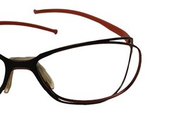 Spec Espace Titanium Red Hingeless Sunglasses Frames, 133 mm