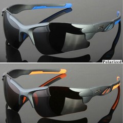 X-Loop Polarized Wrap Sunglasses Mens Sport Fishing Golfing Glasses Tac Lens
