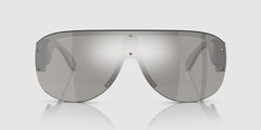 VERSACE VE4391 311 6G Transp Grey Lt Grey Mirror Silver 48 mm Men’s Sunglasses