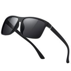 Sunglasses Men Polarized Sunglasses for Mens and Womens,Black Retro Sun Glass…