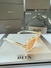DITA LXN-EVO DTS 403 06 WHITE SWIRL YELLOW GOLD APRICOT SUNGLASSES AUTHENTIC