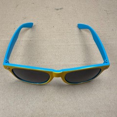 Pacifico Cerveza Branded Sunglasses – Blue and Yellow – Minor Scratches