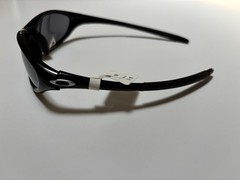 Deadstock Oakley Half Jacket Wrap Sunglasses Black Y2K
