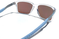 NEW Oakley EXCHANGE SUN Clear POLARIZED PRIZM H2O Blue Lens Sunglass 9483-03