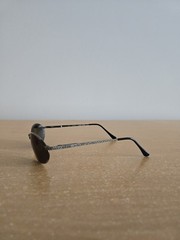 Vintage Retro Mens Revo 1111/011 H20 Sunglasses Gunmetal Python Pattern Frame