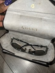 Gucci GG0062S 003 57 Unisex Aviator Sunglasses