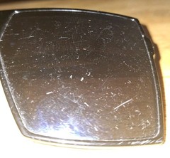 Oversized Sunglasses, Large Flat Top. Black Frame. Silver Mirrored. 6in x 2.75in