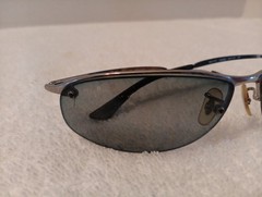 Ray-Ban Top Bar RB3179-004/82 Men’s Gunmetal Sunglasses See Pics 63 15 Polarized