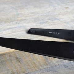 Oakley Sunglasses Gascan 12-856 Matte Black Frame Only 60-15-128mm #D192