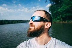 Bodine Polarized Sunglasses Sports Wrap Running Fishing Golf Driving Glasses