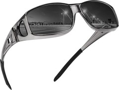 Lentes de Sol Polarizados para Usar Sobre Gafas con Proteccion UV400 Unisex