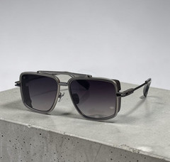T HENRI MULSANNE Gunmetal Grey Gradient 147 Sunglasses New w/ BOX